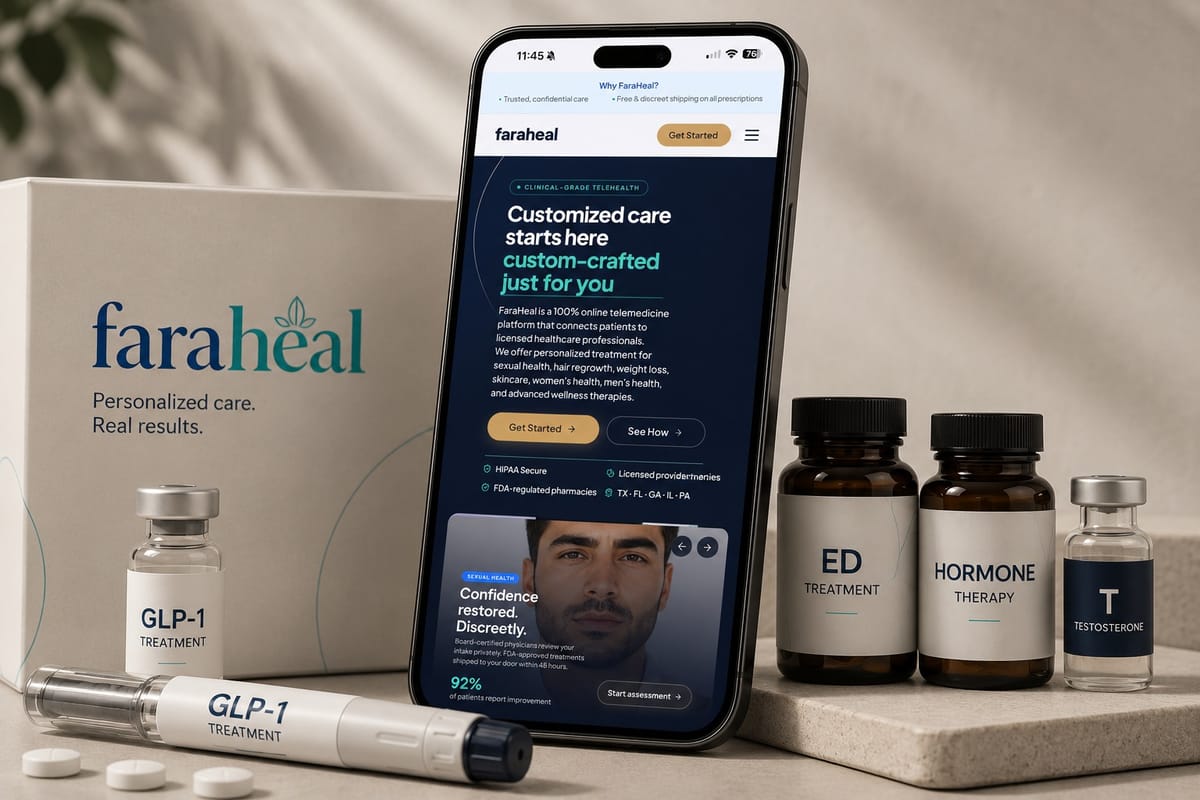 Online Men's Health Treatment: GLP-1, ED, and Hormone Therapy in One Place